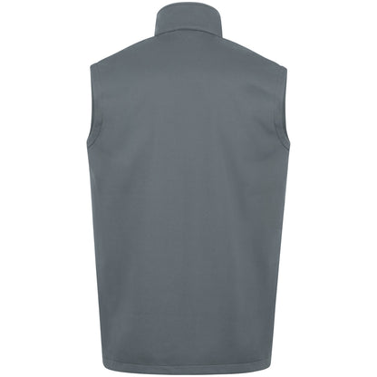 JAKO Softshellweste Premium – Grau (hinten)