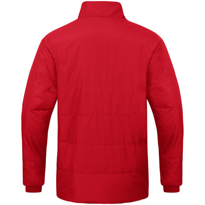 JAKO Coachjacke Team – Rot (hinten)