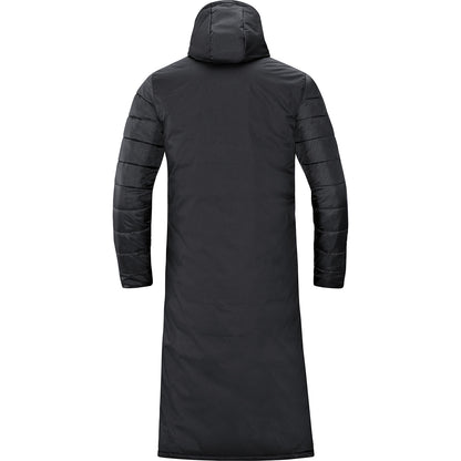JAKO Bankmantel Team – Schwarz (hinten)