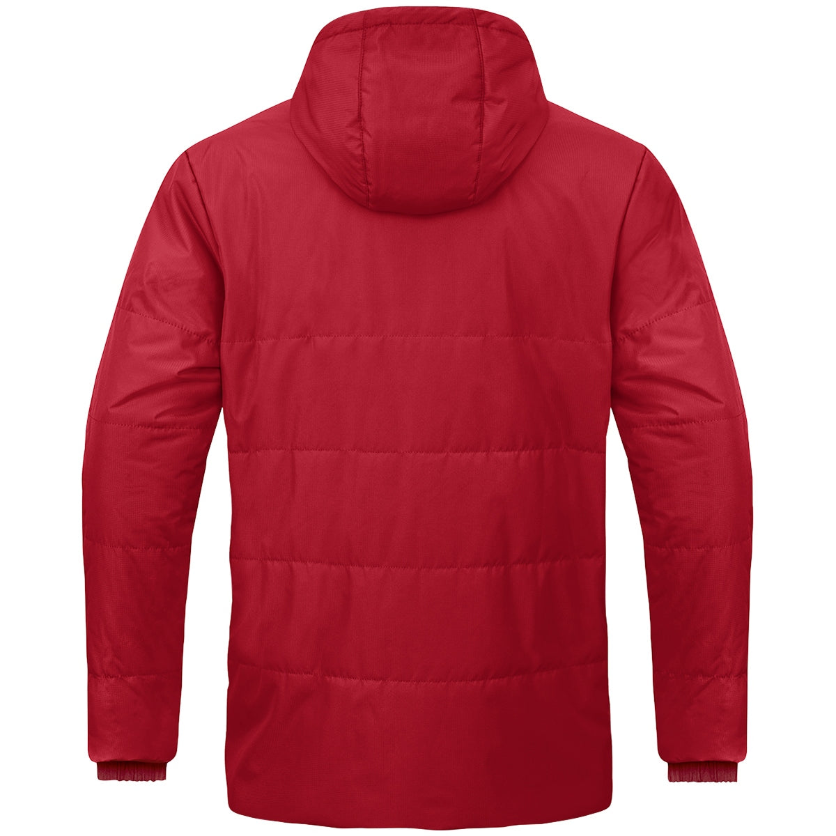 JAKO Coachjacke One mit Kapuze – Rot (hinten)