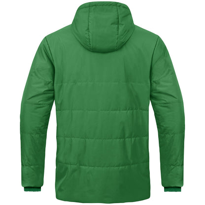 JAKO Coachjacke One mit Kapuze – Grün (hinten)