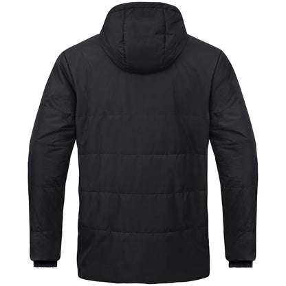 JAKO Coachjacke One mit Kapuze – Schwarz (hinten)