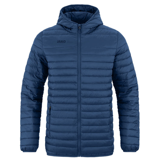 JAKO Steppjacke – Blau (vorne)