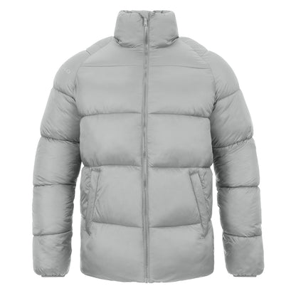 JAKO Jacke Puffy – Grau (vorne)