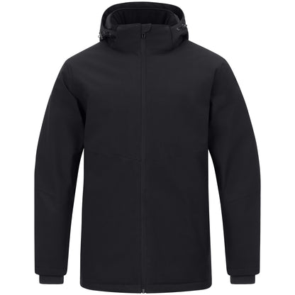 JAKO Winterjacke Function – Schwarz (vorne)