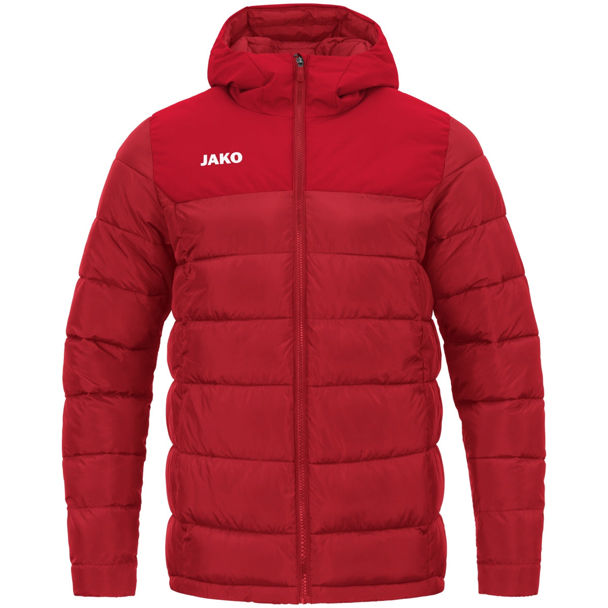 JAKO Stadionjacke – Rot (vorne)