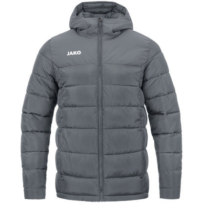 JAKO Stadionjacke – Grau (vorne)