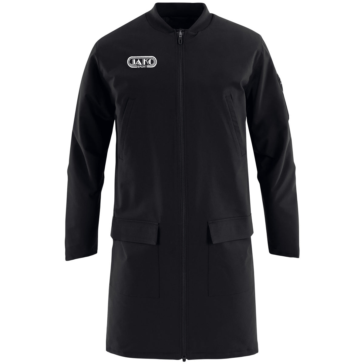 JAKO Mantel Wardrobe – Schwarz (vorne)