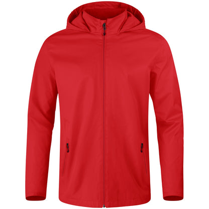 JAKO Allwetterjacke Allround – Rot (vorne)