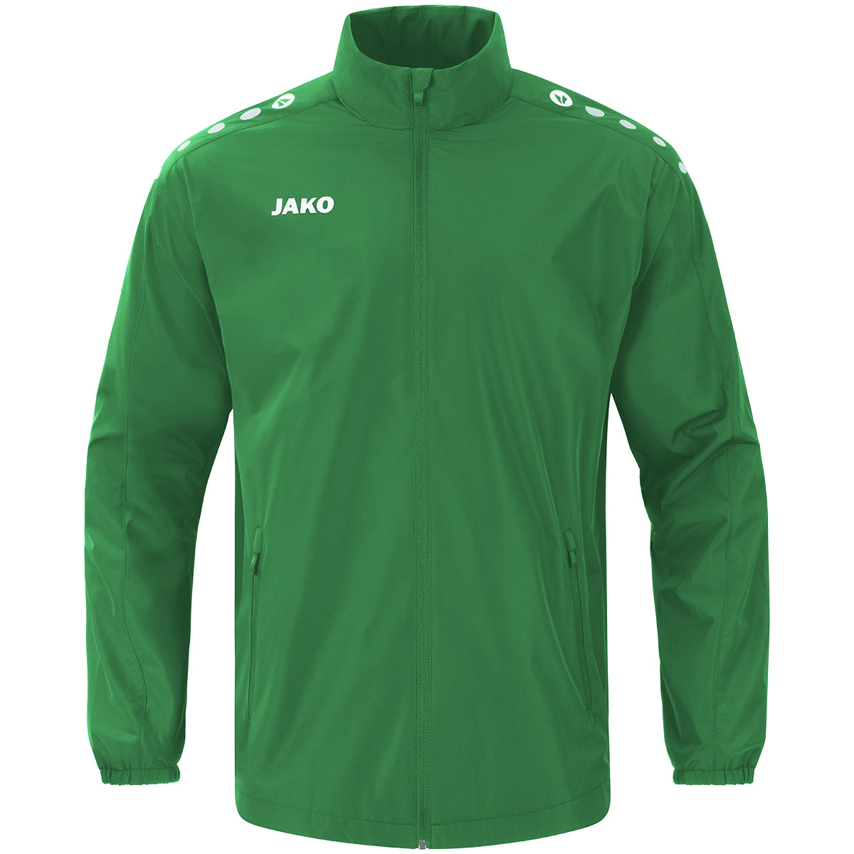JAKO Allwetterjacke One – Grün (vorne)
