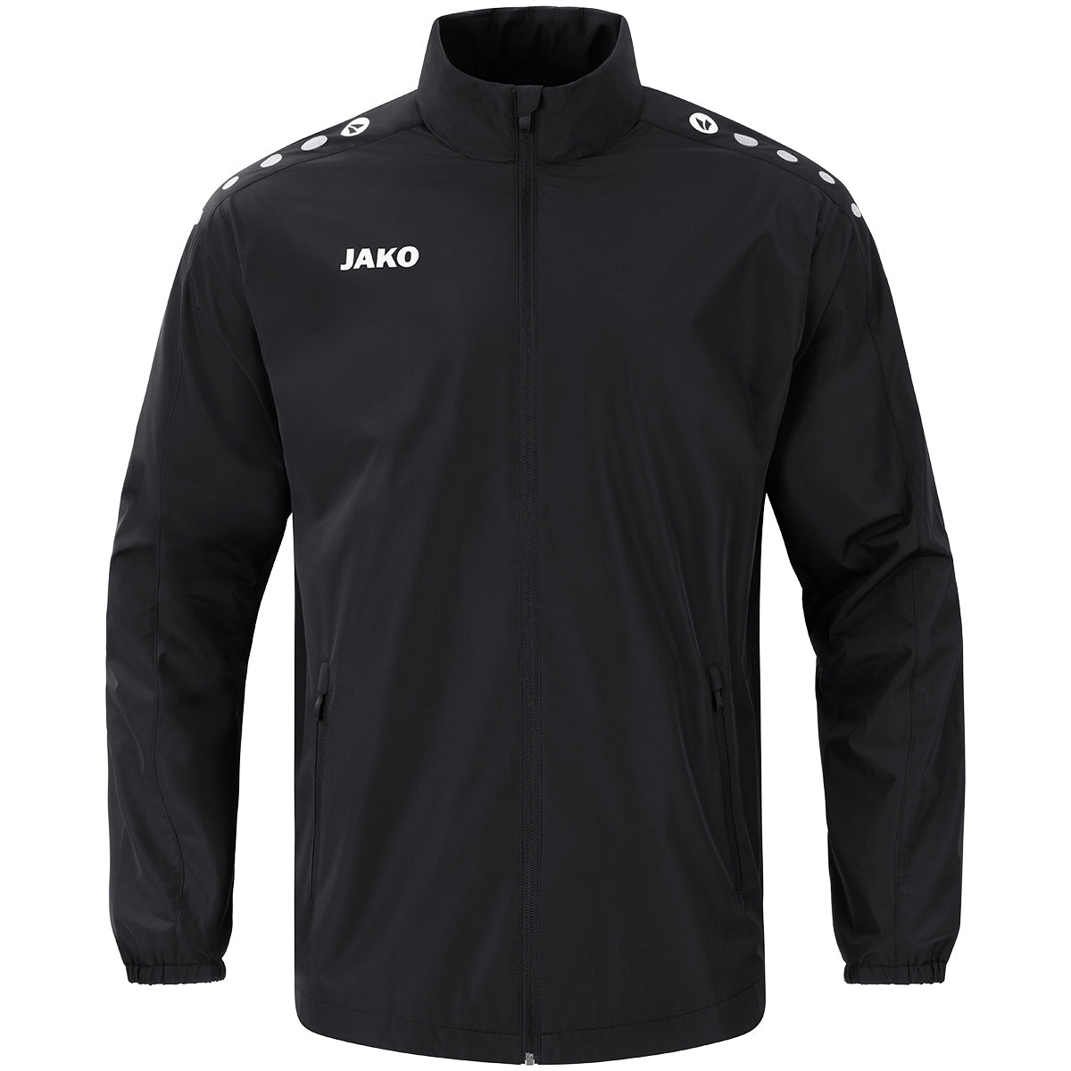 JAKO Allwetterjacke One – Schwarz (vorne)