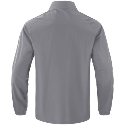 JAKO Allwetterjacke One – Grau (hinten)