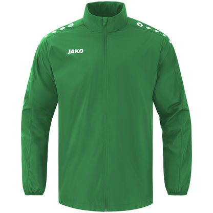 JAKO Allwetterjacke Light One – Grün (vorne)