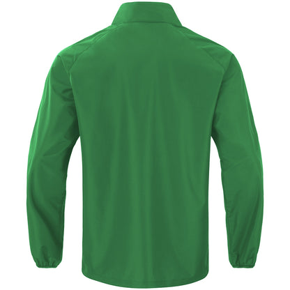 JAKO Allwetterjacke Light One – Grün (hinten)