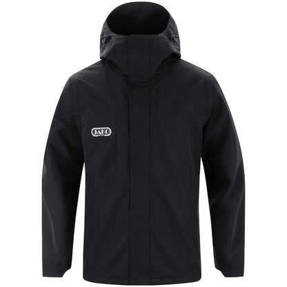 JAKO 2-in-1 Jacke Wardrobe – Schwarz (vorne)