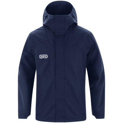 JAKO 2-in-1 Jacke Wardrobe – Blau (vorne)