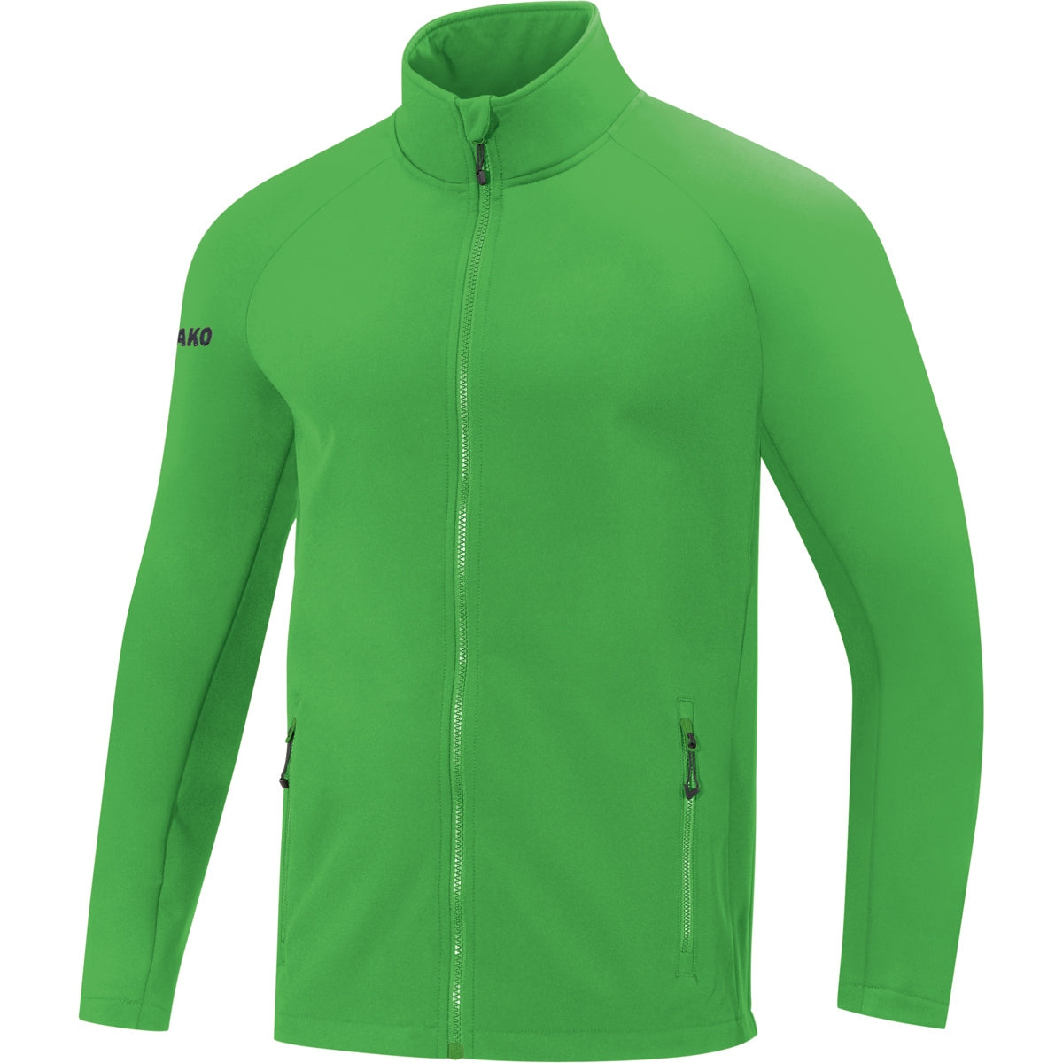 JAKO Softshelljacke Team – Grün (vorne)