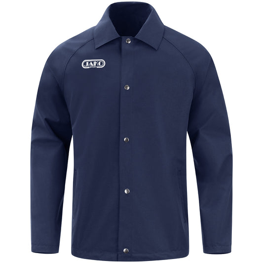 JAKO Coach Wendejacke Wardrobe – Blau (vorne)
