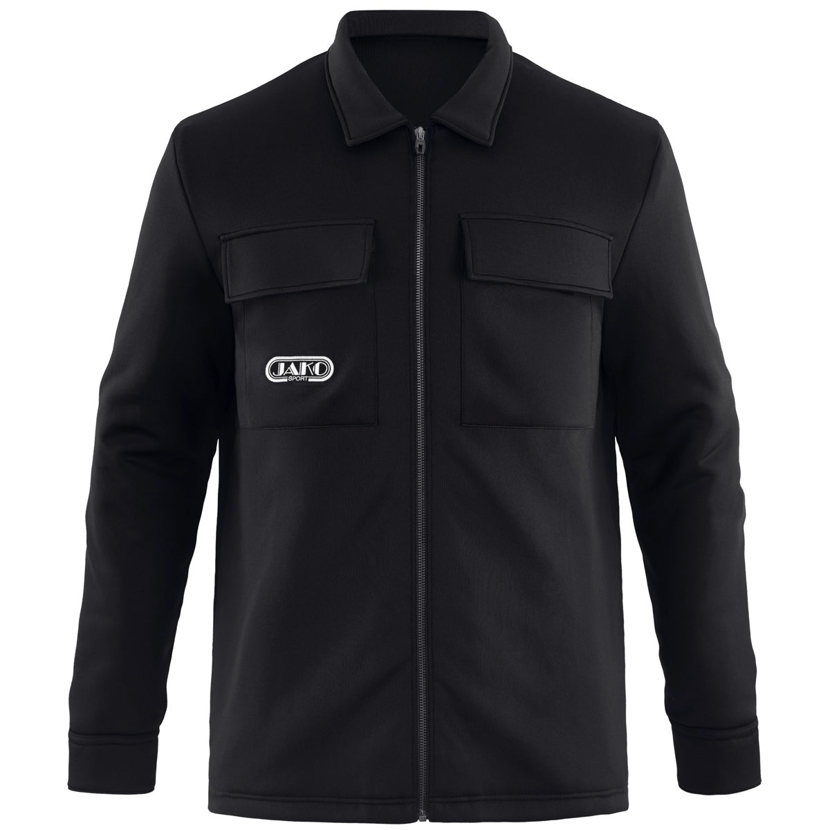 JAKO Hemdjacke Wardrobe – Schwarz (vorne)