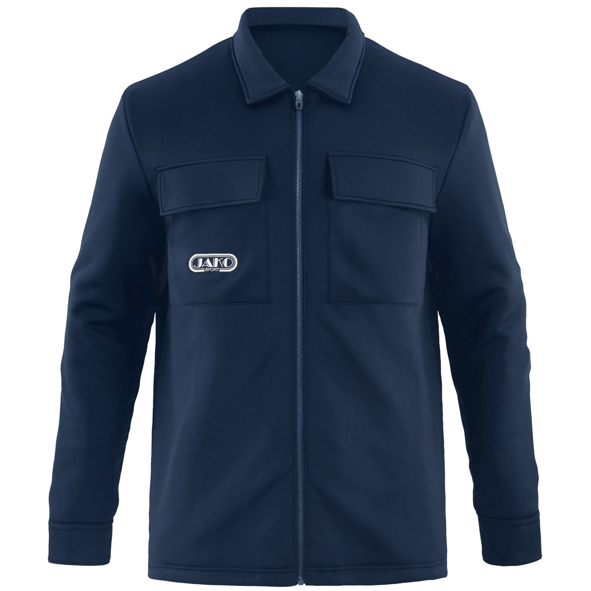 JAKO Hemdjacke Wardrobe – Blau (vorne)