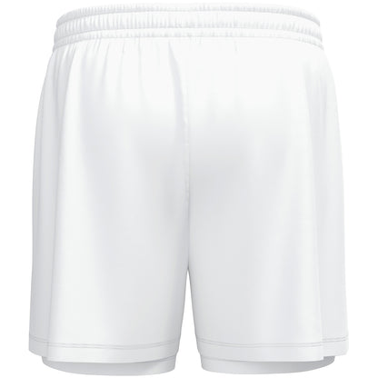 JAKO 2-in-1 Short One – Weiß (hinten)