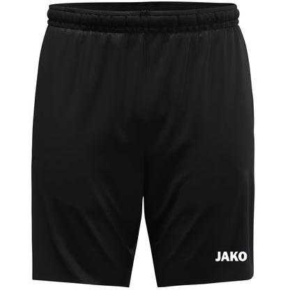 JAKO Freizeitshort Dynamic – Schwarz (vorne)