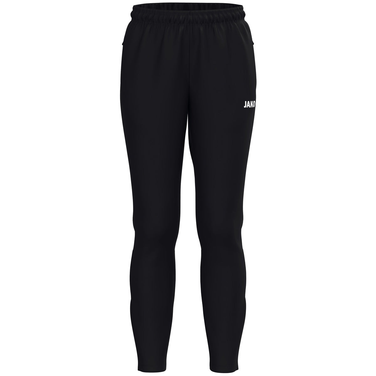 JAKO Trainingshose One Damen Langgr. – Schwarz (vorne)