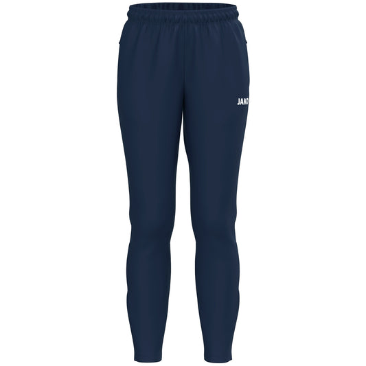 JAKO Trainingshose One Damen Langgr. – Blau (vorne)