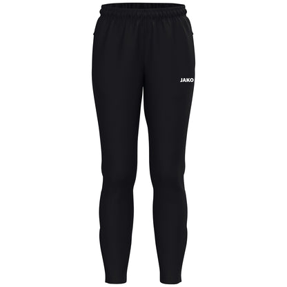 JAKO Trainingshose One Damen – Schwarz (vorne)