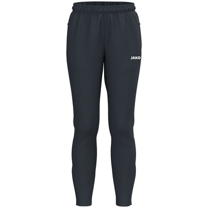 JAKO Trainingshose One Damen – Grau (vorne)