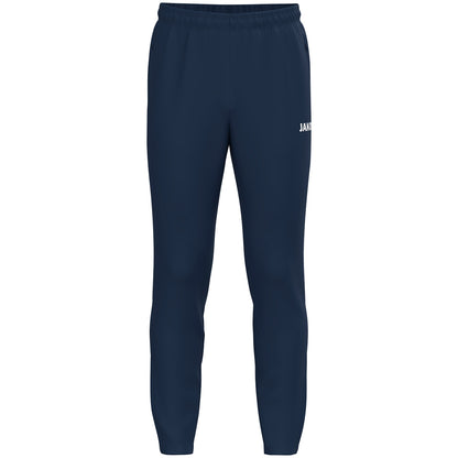 JAKO Trainingshose One Kurzgrößen – Blau (vorne)