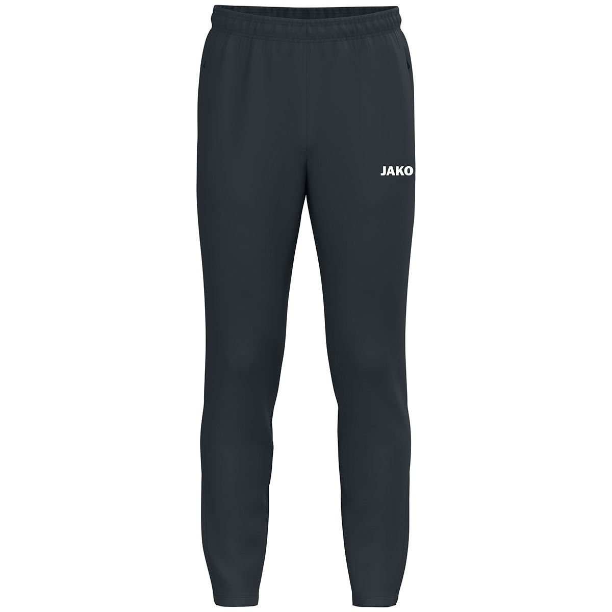 JAKO Trainingshose One – Grau (vorne)