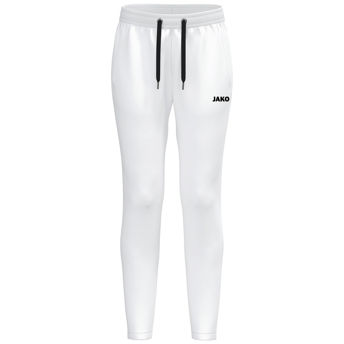 JAKO Jogginghose One Cotton Damen – Weiß (vorne)