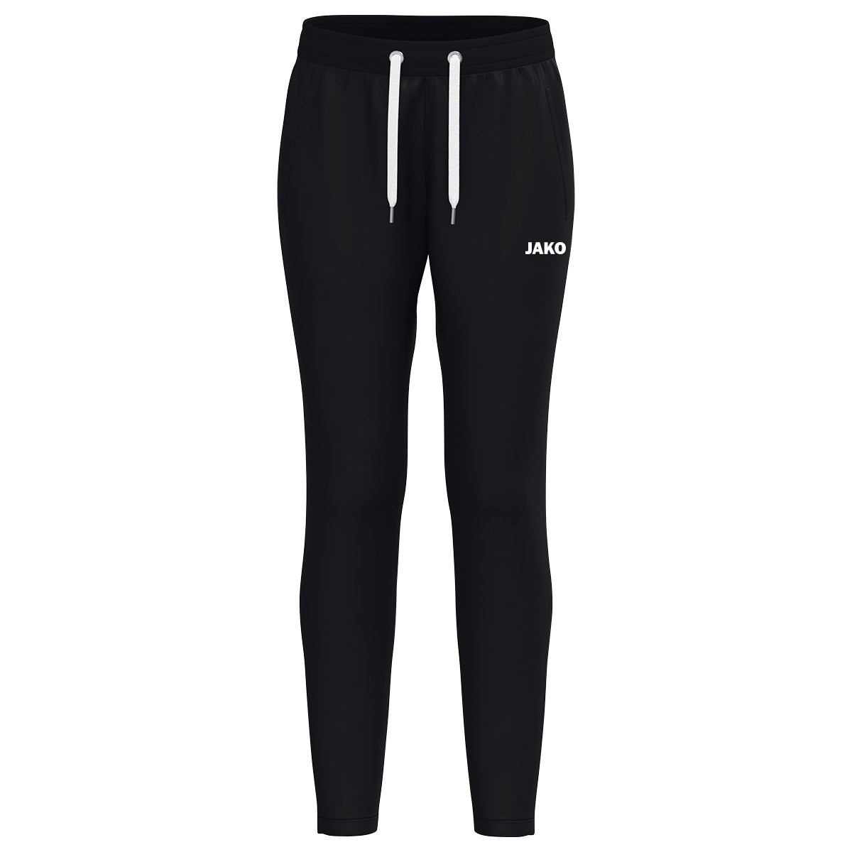 JAKO Jogginghose One Cotton Damen – Schwarz (vorne)