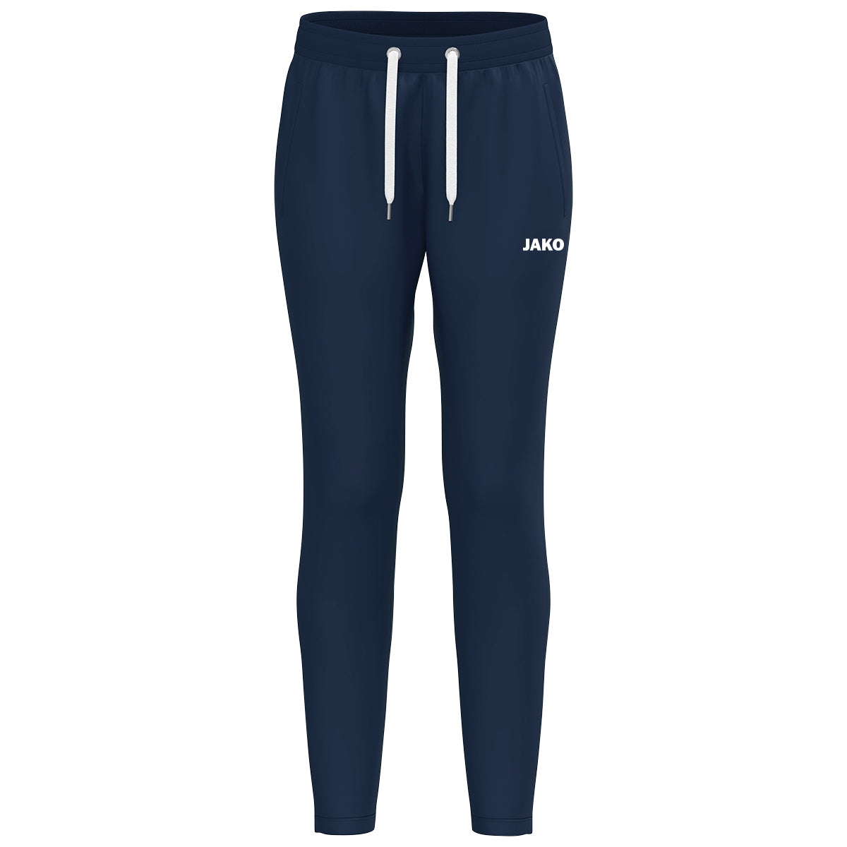JAKO Jogginghose One Cotton Damen – Blau (vorne)