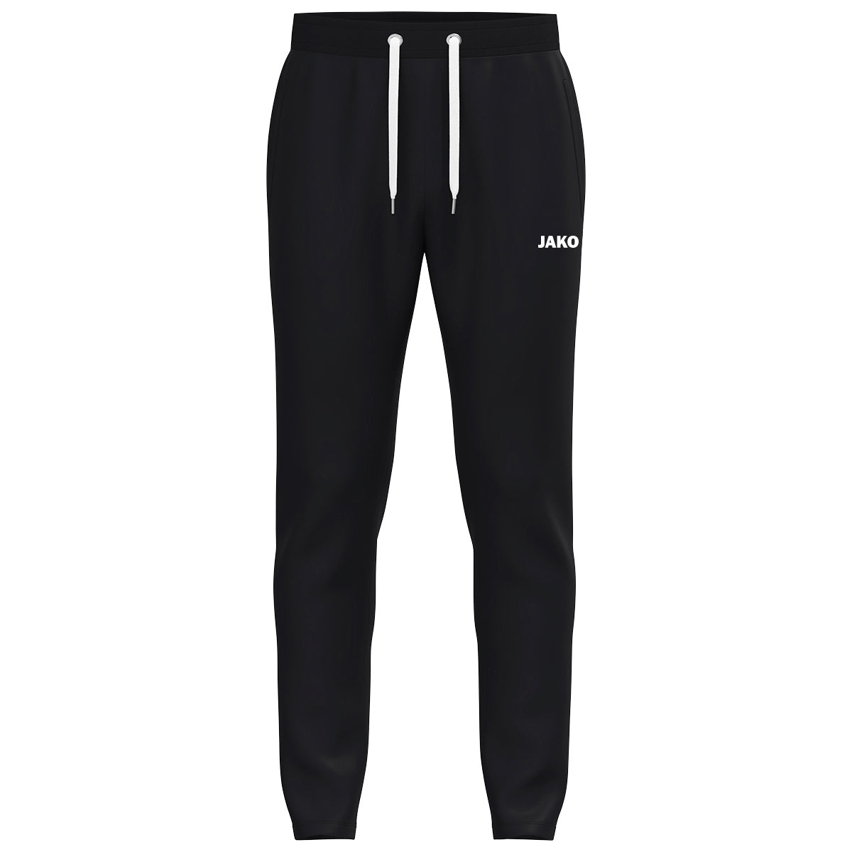 JAKO Jogginghose One Cotton – Schwarz (vorne)
