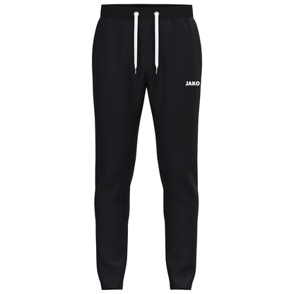 JAKO Jogginghose One Cotton – Schwarz (vorne)