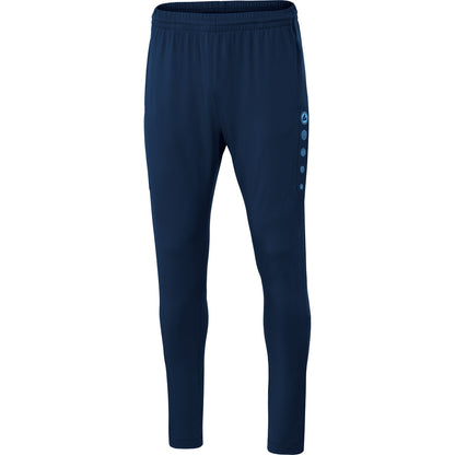 JAKO Trainingshose Premium – Blau (95) (vorne)