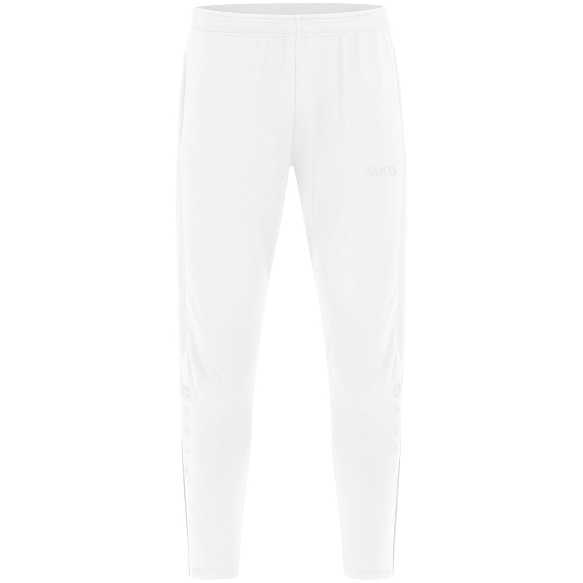 JAKO Trainingshose Power – Weiß (vorne)
