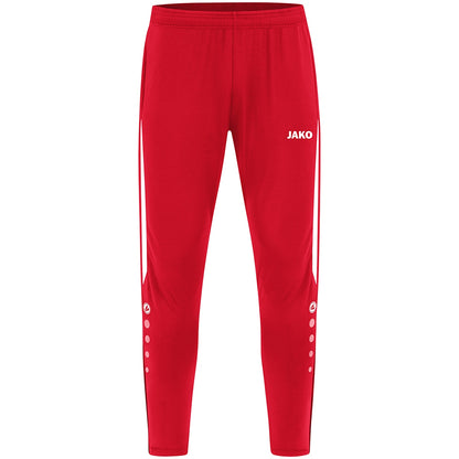 JAKO Trainingshose Power – Rot (vorne)