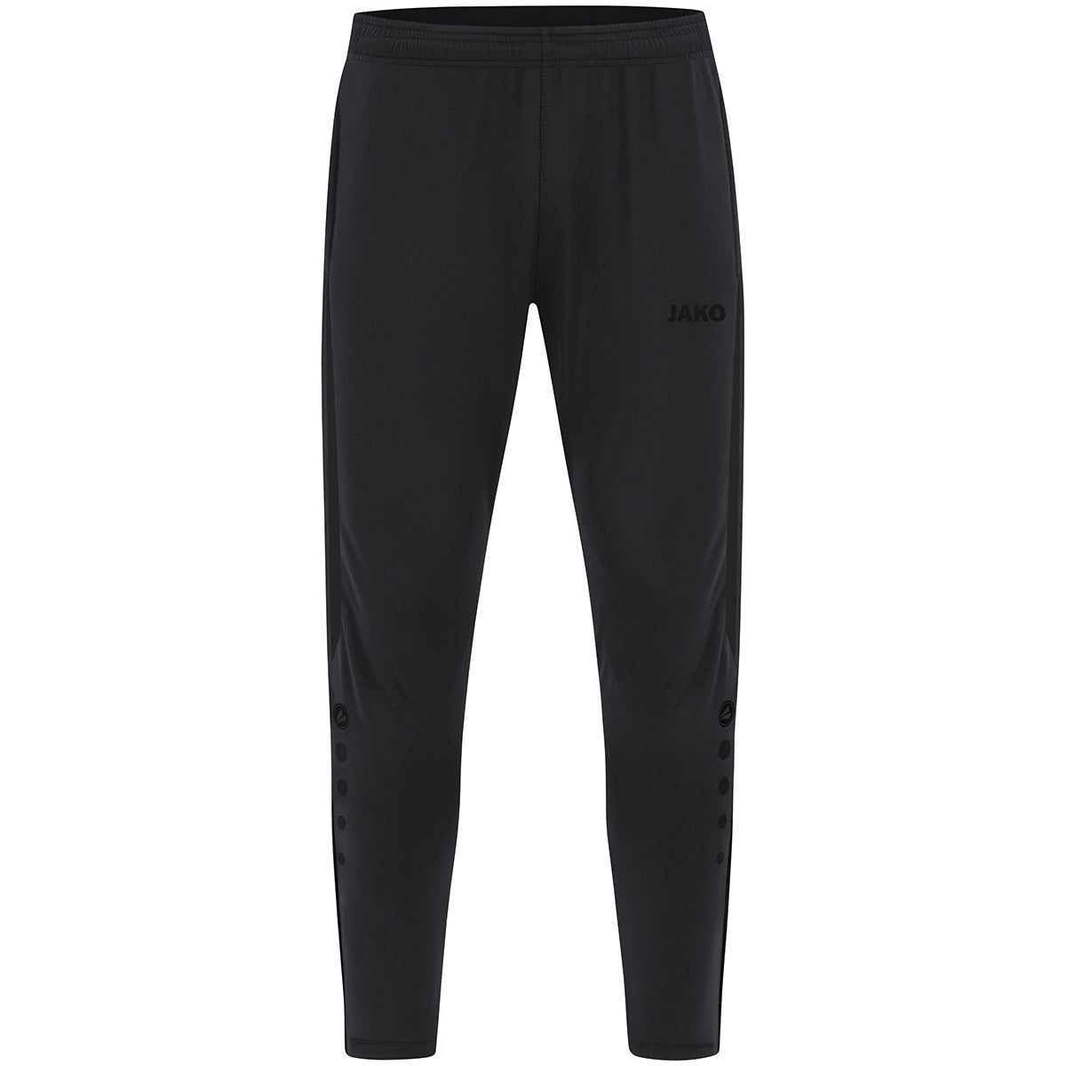 JAKO Trainingshose Power – Schwarz (800) (vorne)