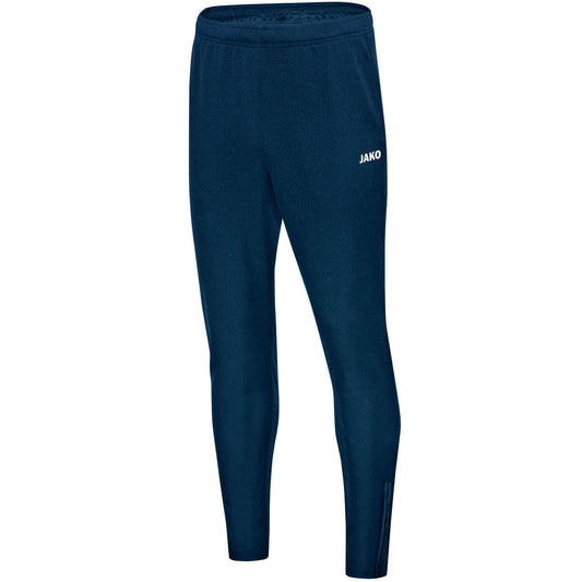 JAKO Trainingshose Classico – Blau (42) (vorne)