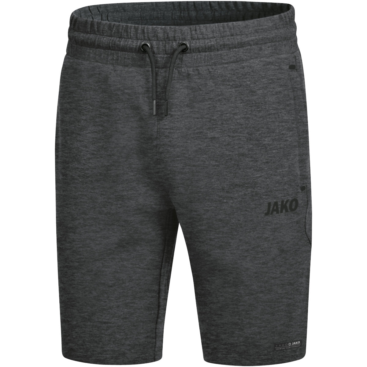 JAKO Short Premium Basics – Grau (21) (vorne)