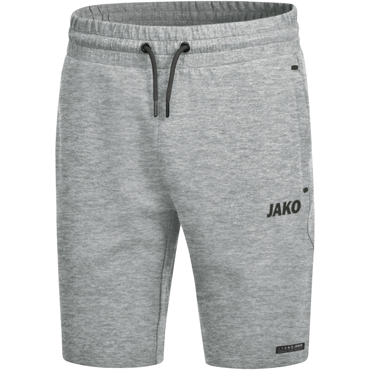 JAKO Short Premium Basics – Grau (40) (vorne)
