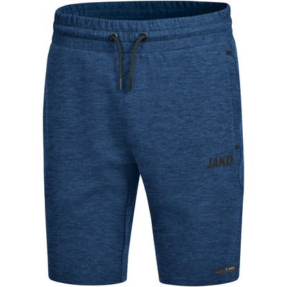 JAKO Short Premium Basics – Blau (vorne)