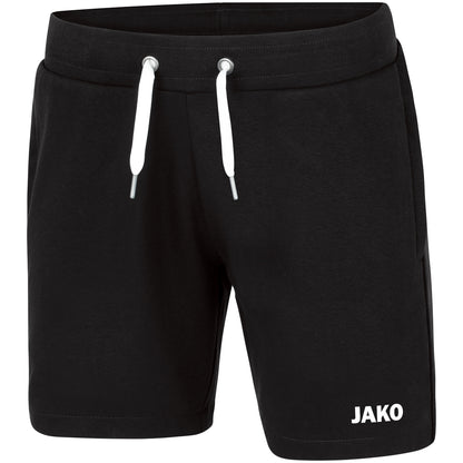 JAKO Short Base Damen – Schwarz (vorne)
