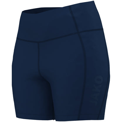 JAKO Short Tight Power Damen – Blau (vorne)