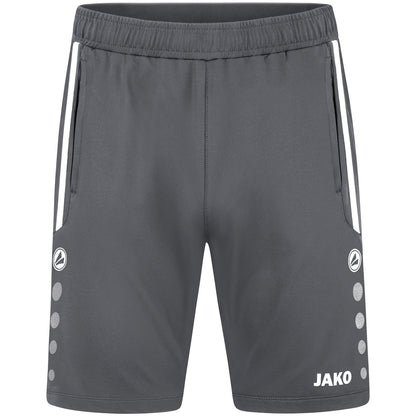 JAKO Trainingsshort Allround – Grau (vorne)