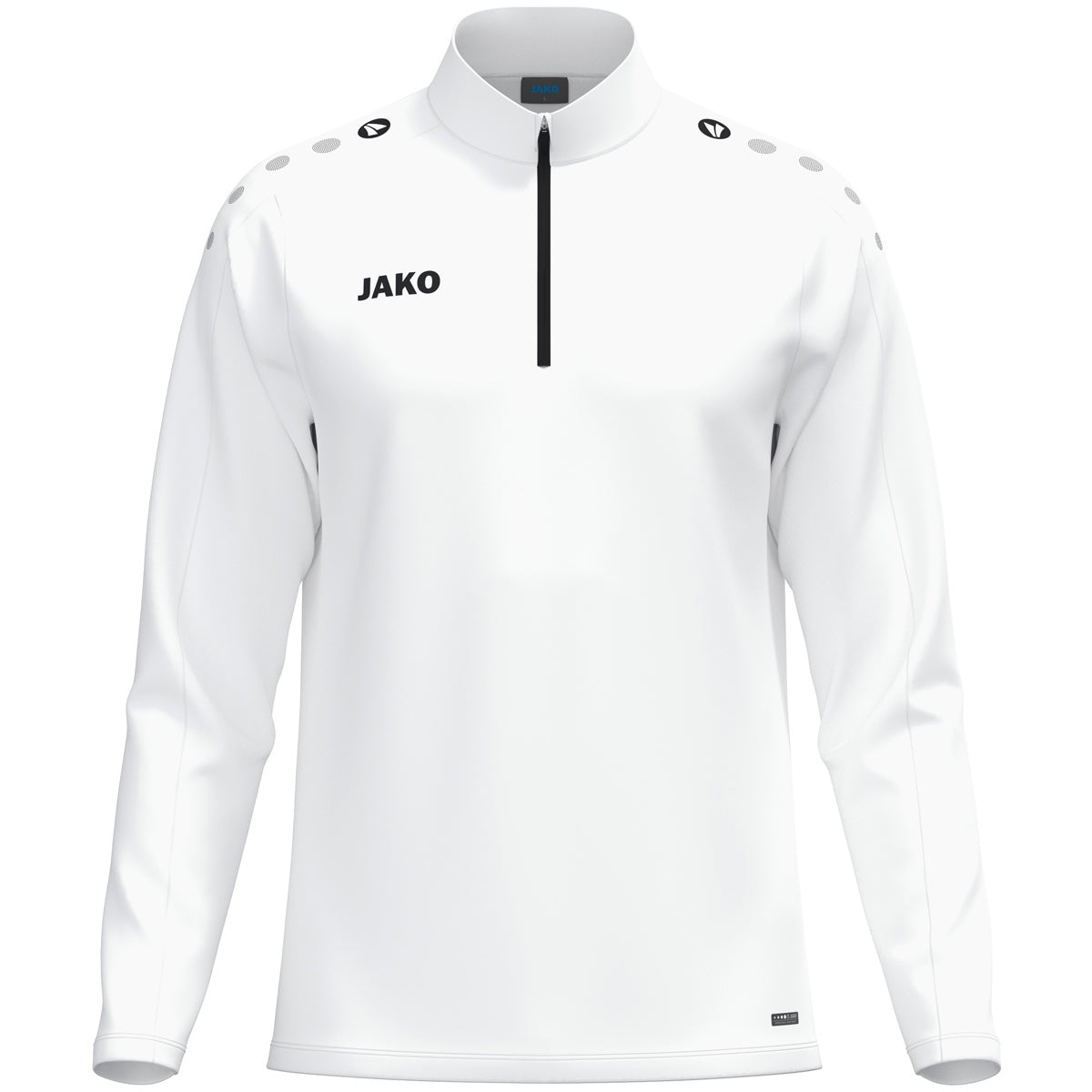 JAKO Ziptop One – Weiß (vorne)