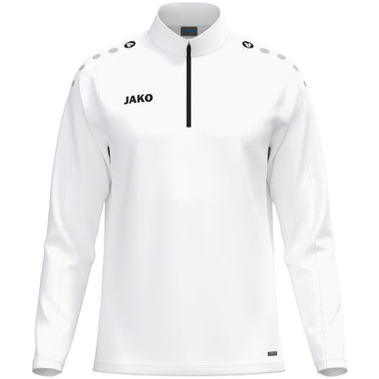 JAKO Ziptop One – Weiß (vorne)